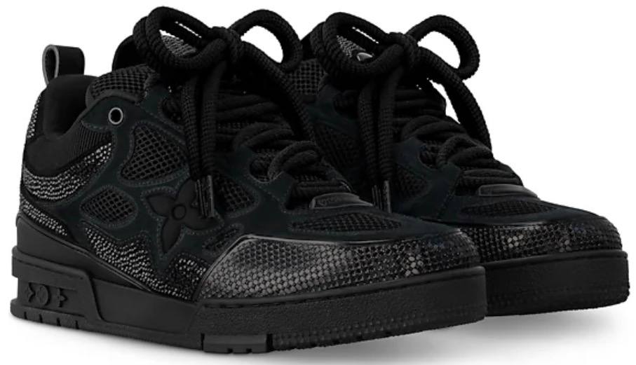 SWAROVSKI X LOUIS VUITTON SKATE 'BLACK'