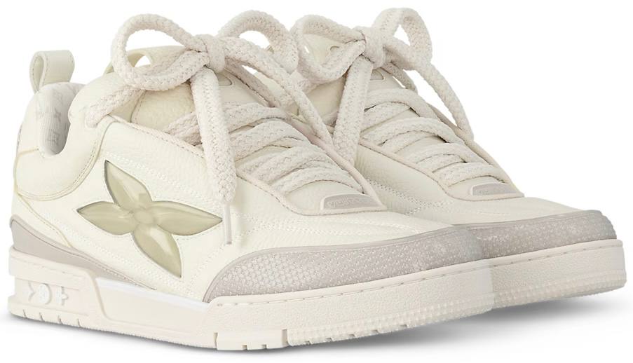 LOUIS VUITTON SKATE 'FLOWER WHITE'