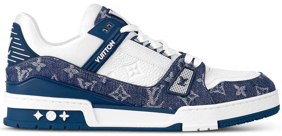 LOUIS VUITTON TRAINER 'WHITE BLUE'