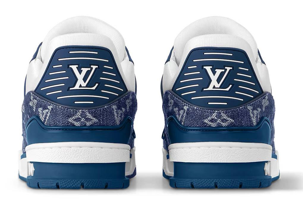 LOUIS VUITTON TRAINER 'WHITE BLUE'