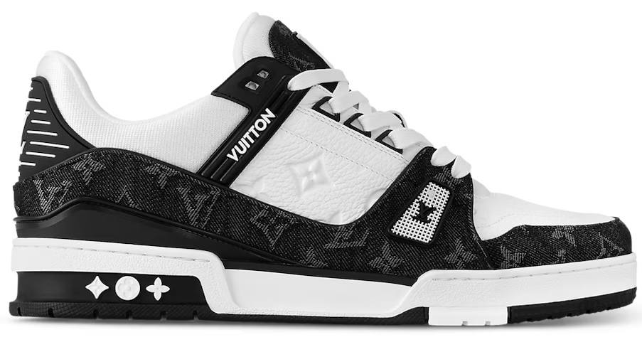 LOUIS VUITTON TRAINER 'WHITE BLACK'