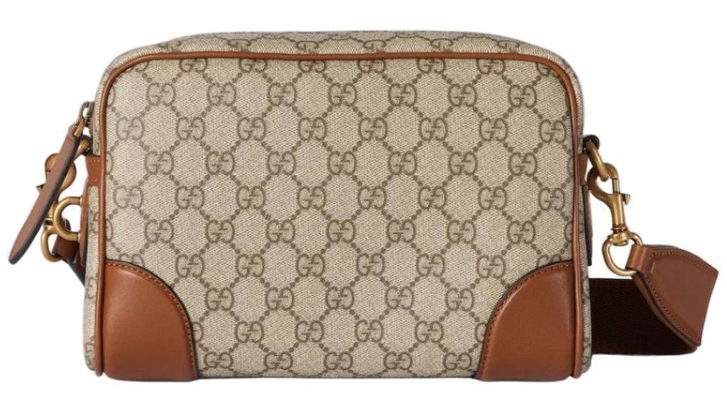 GUCCI GG SUPREME CROSSBODY BAG 'BEIGE'