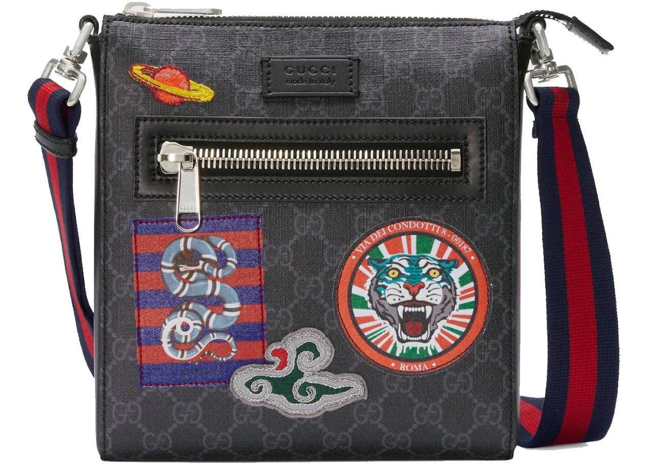 GUCCI GG SUPREME MESSENGER BAG 'NIGHT COURRIER'