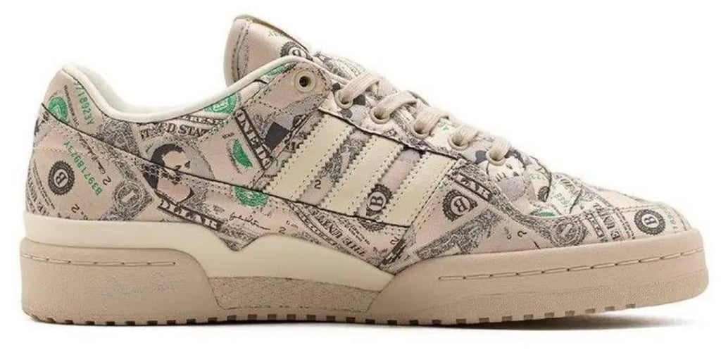 ADIDAS FORUM WINGS 1.0 LOW 'MONEY' X JEREMY SCOTT