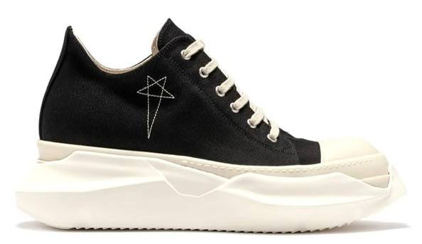 RICK OWENS DRKSHDW PENTAGRAM ABSTRACT LOW 'BLACK MILK'