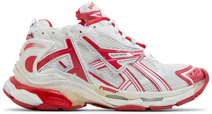 BALENCIAGA RUNNER SNEAKER 'WHITE RED'